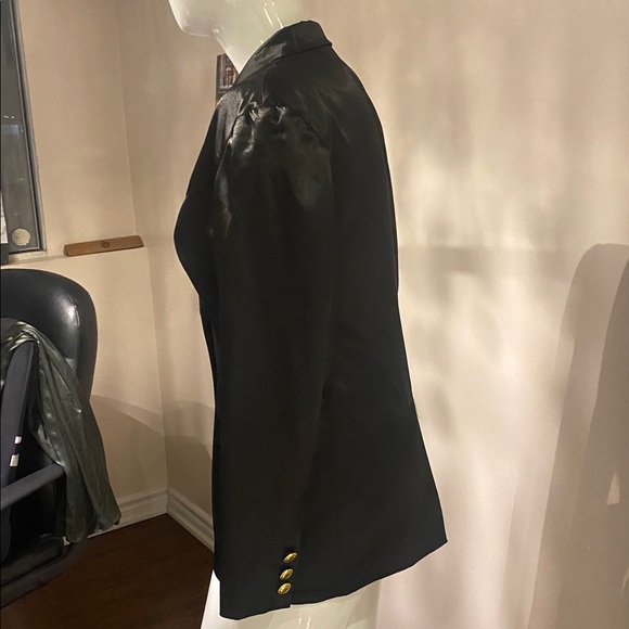 Satin blazer French connection size 6 black - Picture 6 of 13